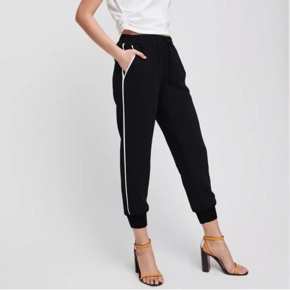 Wilfred Buffon Pant Black/Pink